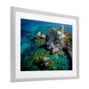Stupell Industries Lighthouse with Seaside Rocks Framed Print Under Glass - 2 of 4