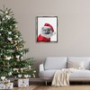 Stupell Industries Pomeranian in Santa Hat, 25'' x 31'', Gray - 2 of 4