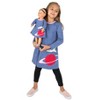 Leveret Girl and Doll Matching Cotton Dress - Classic Prints - 2 of 3