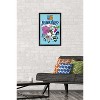 Trends International DC Comics Movie - Teen Titans Go! To The Movies - Blown Away Framed Wall Poster Prints - 2 of 4