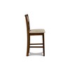 New Classic Furniture,Gia Cherry Wood Counter Chair With Fabric Seat (Set Of 4) - 4 of 4