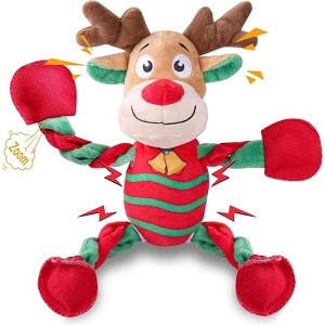 ZippyPaws Durable Plush Dog Chew Toys – Training & Boredom Relief - 1 of 4