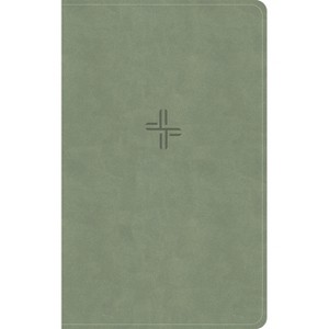CSB Single-Column Personal Size Bible, Digital Study Edition, Sage Suedesoft Leathertouch - by  Csb Bibles by Holman (Leather Bound) - 1 of 1