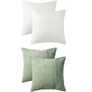 REGALWOVEN 4 Pcs Modern Couch Sofa Home Pillow Covers 18" x 18" - 1 of 4