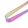 Unique Bargains Food Tongs Silicone Head Ice Tongs Sugar Cube Clip Food Tong Dishwasher Safe 304 Stainless Steel Silicone 5 Inch 1Pcs - 3 of 3