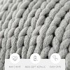 Chunky Knit Throw Blanket Braided, Soft & Cozy - Becky Cameron - 4 of 4