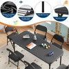 7 Piece Boys Girls Folding Table and Chairs Set, Activity Table and Chairs Set - 3 of 4