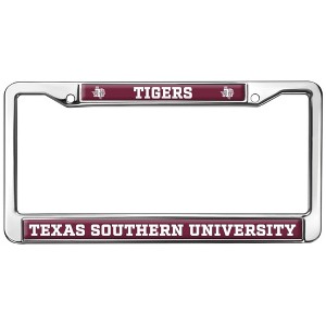 Texas Southern University Tigers Full Size Standard License Plate Metal Frame - 1 of 4