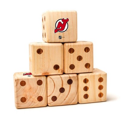 NHL New Jersey Devils Yard Dice