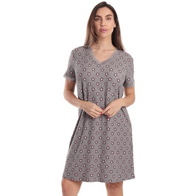 Just Love Short Sleeve Nightgown for Women – Cozy, Lightweight Sleepwear with Classic Design