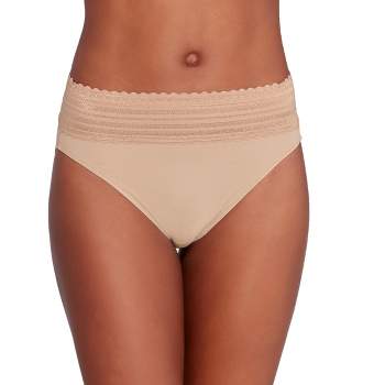 Warners Women's Blissful Benefits Dig-Free Comfort Waistband with Lace  Microfiber Hi-Cut 3-Pack 5109w, Smoked Pearl/White/Toasted Almond, Small :  : Clothing, Shoes & Accessories