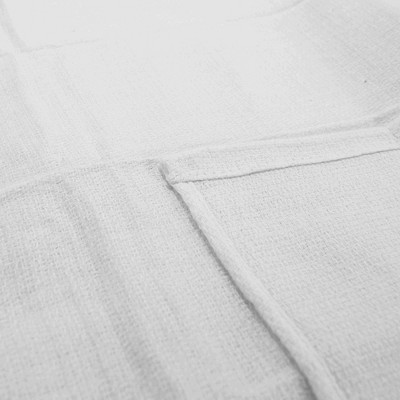 White Cotton Huck Weave Cleaning Towels 16x26 (12-Pack)
