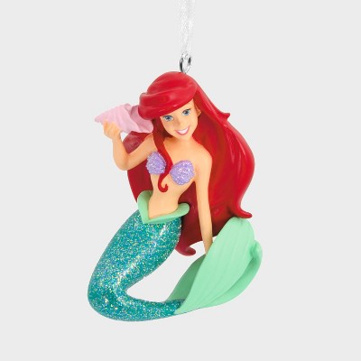 Hallmark Disney Little Mermaid Ariel with Shell Christmas Ornament