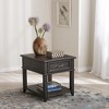 Liberty Furniture,Mill Creek Drawer End Table in Peppercorn - 3 of 3