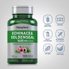 Piping Rock Echinacea Goldenseal Capsules | 1400mg | 120 Vegetarian Capsules - 3 of 4