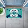 Stupell Industries Welcome Lake Float & Paddles Printed Outdoor Door Mat, design by Amanda McGee, 18"x30" - 3 of 4