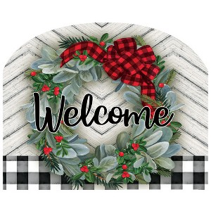 Briarwood Lane Winter Art Sign 8.25x10.25 Winter Wreath For Winter Art Sign - 1 of 4