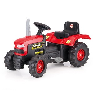 DOLU Pedal Tractor Ride On Toy, Durable Outdoor Car for Kids Ages 3 and Up, Red - 1 of 4