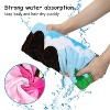 Catalonia Kids Beach Towels, 100% Cotton Swim Cape Towel, Sand Proof Beach Pool Towel for Child Kids Toddler - 3 of 4