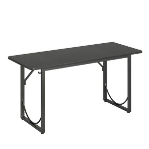 Pinmoco 63" Executive Desk, Large Writing Desk with Metal Frame - 1 of 4