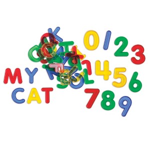 edxeducation® Transparent Letters and Numbers - Mini Jar - Set of 36 - 1 of 4