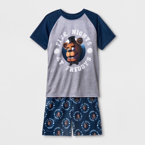 boys five nights at freddy s pajama set blue - five nights at freddys fortnite dances