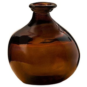 VivaTerra Bubble Recycled Glass Balloon Vase, 7" - 1 of 1