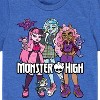 Boys' - Monster High - Group With Pets Short Sleeve Graphic T-Shirt - 2 of 4