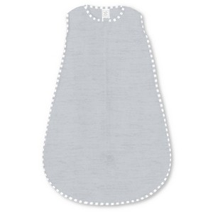 SwaddleDesigns Sleeping Sack Wearable Blanket - Heather Gray - 1 of 4