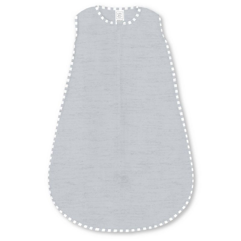 SwaddleDesigns Sleeping Sack Wearable Blanket - Heather Gray, 1 of 6
