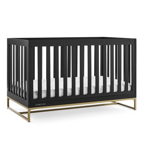 Black and best sale gold crib