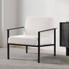 Comfort Pointe Milano Stationary Metal Accent Chair - 2 of 4