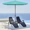 Hyleory 8' x 10' Rectangular Patio Umbrellas for Outdoor, Large Outdoor Patio Umbrellas with 6 Sturdy Ribs for Market, Garden, Pool - 2 of 4