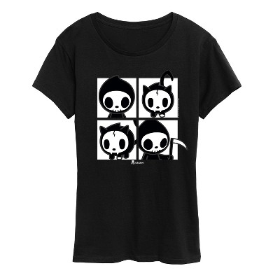 Women's - Tokidoki - Adios and Skeletrino Til Death Do Us Part Short Sleeve Graphic T-Shirt