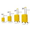 Vynxaria 6-Piece Expandable Hard Shell Luggage Set Rotating Wheels TSA Password Lock Lightweight Unisex Carry-On Suitable - 4 of 4