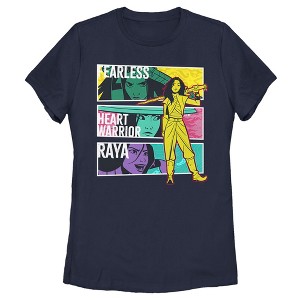 Women's Raya and the Last Dragon Fearless Heart Warrior Raya T-Shirt - 1 of 4