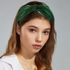 Unique Bargains Women's Fashion Non-Slip Knotted Silky Headband 1 Pc - 2 of 4