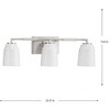 Progress Lighting Spenser 3 - Light Vanity in  Brushed Nickel - 4 of 4