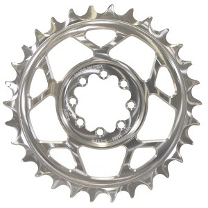 5dev T-type 8-bolt Chainring, 3mm Offset, 32t, Clear : Target