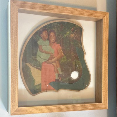 Americanflat Shadow Box Frame In White With Soft Linen Back Mdf And ...