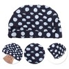 Unique Bargains Nylon Dots Pattern Swimming Cap 1 Pc - 3 of 4