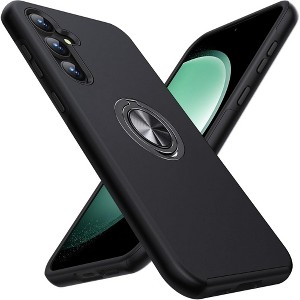 Entronix Case Compatible with Galaxy S25 FE - 360º Circular Ring Gripstand - 1 of 4