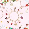 Aoibox Christmas Advent Calendar 24 Piece Jewelry Set Countdown Kit DIY Charm Bracelet Necklace Pendant Ring for Girls Boys - 4 of 4