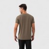 Anna-Kaci Active Men's Short Sleeve Performance T-Shirt with Breathable Mesh Fabric and Relaxed Athletic Fit - 4 of 4