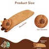 TITQWOP Long Capybara Plush Pillow,Cute Capybara Stuffed Animals Plushie Sleeping Hugging Body Pillow,Kawaii Capybara Soft Doll Toy - 3 of 4