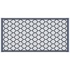 Resenkos Floor Mat Carpet,Indoor Door Mat,Reversible Outdoor Rug, 9'x 18' Waterproof Straw Floor Mat, Portable RV Camping Carpet, Blue & White - 3 of 4