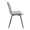 Ridstar 4 Piece Dining Chairs, Armless Chair For Dining Room-Light Gray - 2 of 4