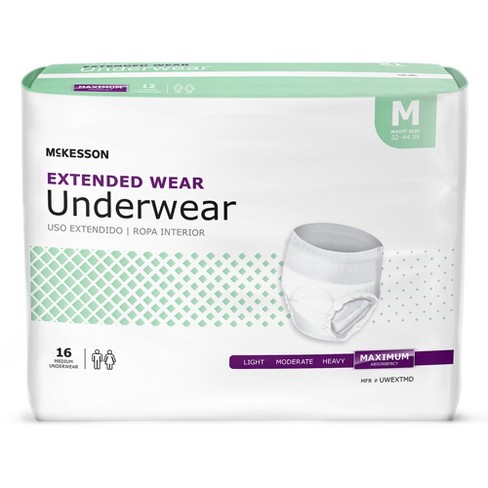 McKesson Incontinence Underwear, Maximum Absorbency, Unisex, Medium - image 1 of 4