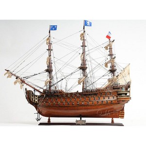 Royal Louis Ship Model – Exclusive Edition – 36 inches H Fully Assembled By Old Modern Handicrafts - 1 of 4