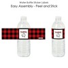 Big Dot of Happiness Flannel Fling Before the Ring - Buffalo Plaid Bachelorette Party Water Bottle Sticker Labels - Set of 20 - 2 of 4